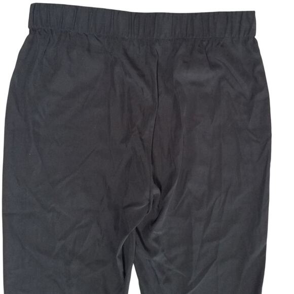 Eileen Fisher Womens Size Medium Elastic Waist Dress Pants Pockets Black Pull On - Picture 4 of 7
